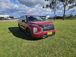 2023 Mitsubishi Outlander Black Edition ZM MY24 Red Diamond