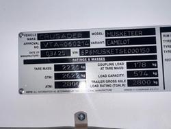 2025 Crusader My25 Musketeer Camelot 19'2Ft Off-Road Couples Ensuite Van