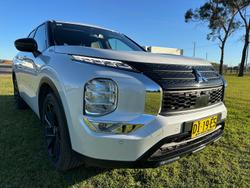 2024 Mitsubishi Outlander Black Edition ZM MY24 White Diamond