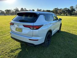 2024 Mitsubishi Outlander Black Edition ZM MY24 White Diamond