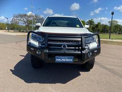 2024 SsangYong Musso Ultimate Luxury Q261 MY24 4X4 Dual Range Grand White