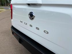 2024 SsangYong Musso Ultimate Luxury Q261 MY24 4X4 Dual Range Grand White