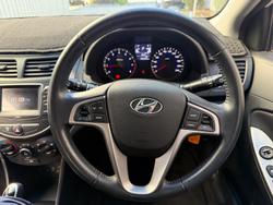 2018 Hyundai Accent Sport RB6 MY18 Chalk White