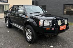 2011 Nissan Navara ST-R D22 MY10 4X4 Midnight Black