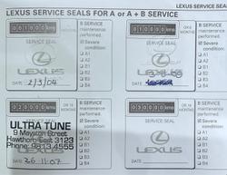 2004 Lexus RX 330 Sports MCU38R 4X4 Constant Classic Black