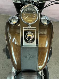 2013 Harley-davidson FLSTFB FAT BOY LO 110th ANN BRONZE / ANV BLACK