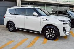 2022 Nissan Patrol Ti-L Y62 MY22 4X4 Dual Range Moonstone White