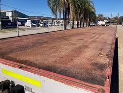 2012 CIMC 13.5M Straight Flat Top Red