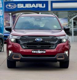 2025 Subaru Forester Hybrid Sport S6 MY26 AWD Crimson Red