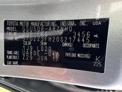 2017 Toyota
Kluger GXL