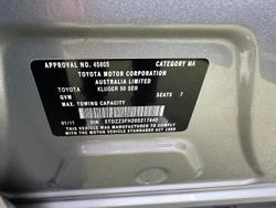 2017 Toyota
Kluger GXL