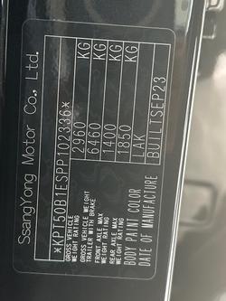 2023 SsangYong
                Rexton Adventure