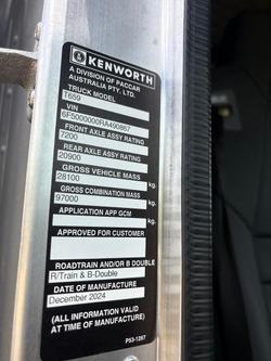 2024 Kenworth T659 Silver