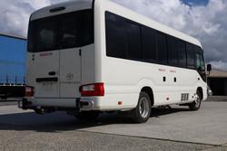 2021 Toyota Coaster Deluxe White
