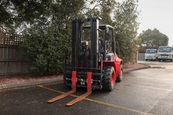2022 Hangcha Cpcd25 2.5T 4Wd Terrain Forklift RED