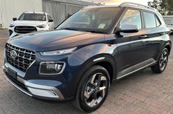 2025 Hyundai Venue Elite QX.V5 MY25 Denim Blue with Chalk White Roof