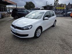 2012 Volkswagen Golf 90TSI Trendline VI MY12.5 Candy White