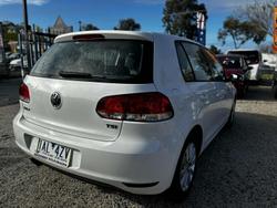 2012 Volkswagen Golf 90TSI Trendline VI MY12.5 Candy White