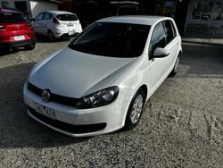 2012 Volkswagen Golf 90TSI Trendline VI MY12.5 Candy White