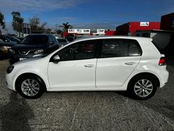 2012 Volkswagen Golf 90TSI Trendline VI MY12.5 Candy White