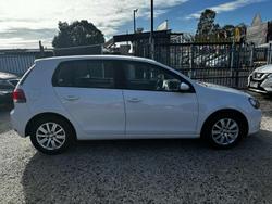 2012 Volkswagen Golf 90TSI Trendline VI MY12.5 Candy White