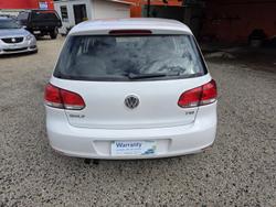 2012 Volkswagen Golf 90TSI Trendline VI MY12.5 Candy White