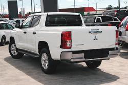 2024 Mitsubishi Triton GLX+ MV MY24 4X4 Dual Range White