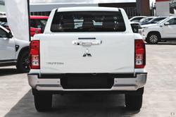 2024 Mitsubishi Triton GLX+ MV MY24 4X4 Dual Range White
