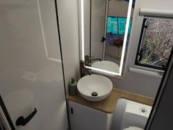 2025 Gold Class Caravans Lc18f Family Double Bunk Semi Off Road Full Ensuite