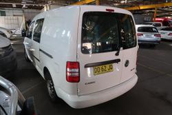 2012 Volkswagen Caddy TDI320 2KN MY12 Candy White