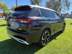 2024 Mitsubishi Outlander PHEV Exceed Tourer ZM MY24 AWD Black Diamond with Sterling Silver Roof