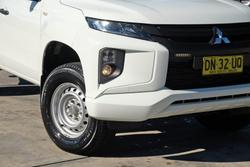 2018 Mitsubishi Triton GLX ADAS MR MY19 4X4 Dual Range White