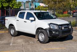 2019 Isuzu D-MAX SX MY19 4X4 Dual Range Splash White