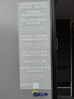 2025 Gold Class Caravans Ac19c Couples Full Off-Road Full Ensuite