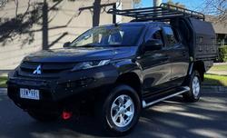 2021 Mitsubishi Triton GLX+ MR MY21 4X4 Dual Range Graphite Grey