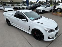 2015 Holden Ute SS V Redline VF Series II MY16 Heron White