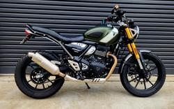 2023 Triumph Scrambler 400 X Scrambler Green