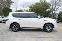 2023 Nissan Patrol Ti Y62 MY22 4X4 Dual Range Moonstone White