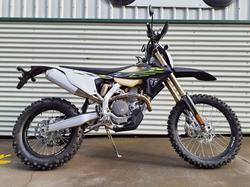 2025 Triumph TF 450-E Off Road White