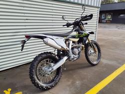 2025 Triumph TF 450-E Off Road White