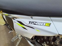 2025 Triumph TF 450-E Off Road White