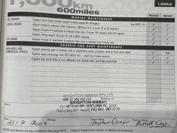 2009 Nissan X-TRAIL ST T31 4X4 On Demand Diamond Black