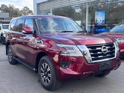 2025 Nissan Patrol Ti Y62 MY25 4X4 Dual Range Desert Red