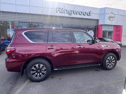 2025 Nissan Patrol Ti Y62 MY25 4X4 Dual Range Desert Red