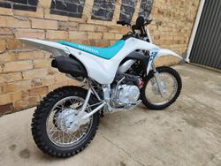 2025 HONDA CRF110F MINI BIKE WHITE
