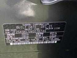 2021 Subaru
Forester 2.5i-S