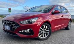 2021 Hyundai i30 PD.V4 MY22 Fiery Red