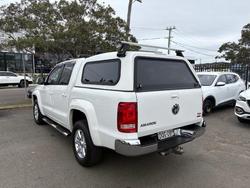 2013 Volkswagen Amarok TDI420 Highline 2H MY13 4X4 Constant Candy White
