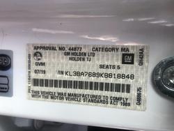 2019 Holden
                Trax LTZ