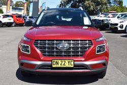 2020 Hyundai Venue Elite QX.V3 MY21 Fiery Red with Phantom Black Roof